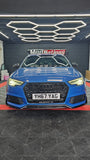 AUDI A4 S4 B9 RS4 STYLE HONEYCOMB GLOSS BLACK GRILLE 2016-2019