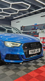 AUDI A4 S4 B9 GLOSS BLACK FRONT LIP