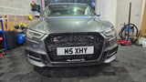 AUDI A3 S3 8V FACELIFT HONEYCOMB STYLE GLOSS BLACK FRONT GRILLE