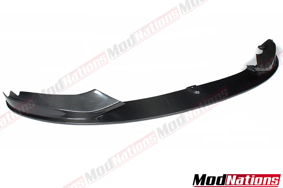 thumbnail image 2 of V Style Carbon Fiber Look Front Bumper Lip For BMW F32 F33 F36 4 Series M Sport (2014-2020) 2 of 2