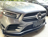 MERECEDES A CLASS W177 GLOSS BLACK FRONT LIP