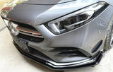 MERECEDES A CLASS W177 GLOSS BLACK FRONT LIP