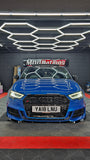 AUDI A4 S4 B9 GLOSS BLACK FRONT LIP