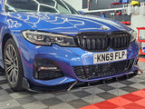 BMW 3 SERIES G20 G21 COMP STYLE GLOSS BLACK FRONT LIP