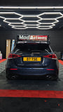 MERCEDES A CLASS W177 A45 STYLE GLOSS BLACK SPOILER