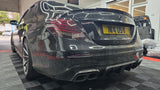 MERCEDES E CLASS W213 BRABUS STYLE GLOSS BLACK SPOILER