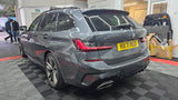 BMW 3 SERIES G20 G21 GLOSS BLACK M PERFORMANCE DIFFUSER (M340I/M340D)