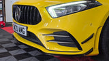 MERECEDES A CLASS W177 AERO GLOSS BLACK FRONT KIT
