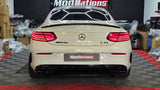 MERCEDES C CLASS C205 AMG STYLE GLOSS BLACK SPOILER