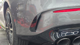 MERECEDES CLA W118 C118 GLOSS BLACK REAR AERO VENTS