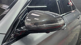 MERCEDES C S E GLC CLASS CARBON FIBRE MIRROR REPLACEMENT