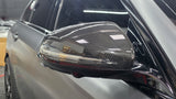 MERCEDES C S E GLC CLASS CARBON FIBRE MIRROR REPLACEMENT
