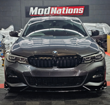 BMW 3 SERIES G20 G21 GLOSS BLACK DUAL SLAT GRILLES