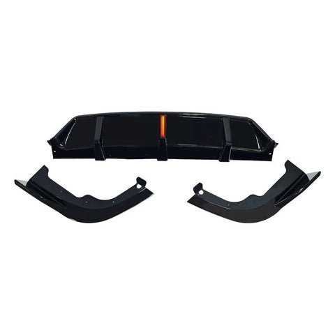 BMW X5 G05 GLOSS BLACK LED DIFFUSER WITH SPATS