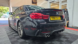 BMW 4 SERIES F32 F33 F36 435D M PERFORMANCE STYLE CARBON FIBRE DIFFUSER