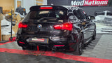 BMW 1 SERIES F20 F21 LCI LED GLOSS BLACK DIFFUSER