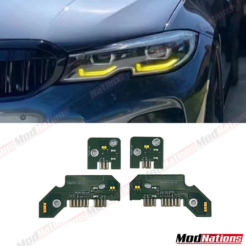 BMW G20 PRE LCI YELLOW DRL
