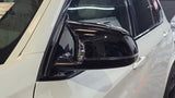 BMW X3 X4 X5 X6 F25 F26 F15 F16 GLOSS BLACK M STYLE MIRROR REPLACEMENTS