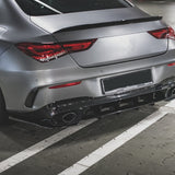 MERECEDES CLA W118 C118 GLOSS BLACK REAR SPATS