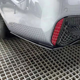 BMW 5 SERIES G30 G31 GLOSS BLACK REAR SPATS