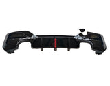 BMW 1 SERIES F20 F21 LCI LED GLOSS BLACK DIFFUSER