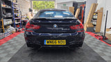 BMW 6 SERIES F06 F12 F13 GLOSS BLACK DIFFUSER