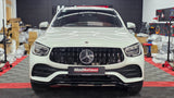 MERECEDES GLC CLASS X253 GTR PANAMERICANA GLOSS BLACK GRILLE 2020+