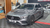 MERECEDES A CLASS W177 AERO GLOSS BLACK FRONT KIT