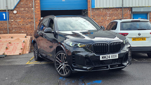 BMW X5 G05 LCI MP GLOSS BLACK FRONT LIP 2023+