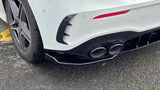 MERECEDES A CLASS W177 V177 GLOSS BLACK REAR AERO VENTS
