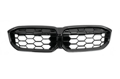 BMW 3 SERIES G20 G21 LCI GLOSS BLACK HONEYCOMB GRILLE