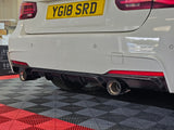 BMW 3 SERIES F30 F31 M PERFORMANCE STYLE CARBON FIBRE DIFFUSER (C)