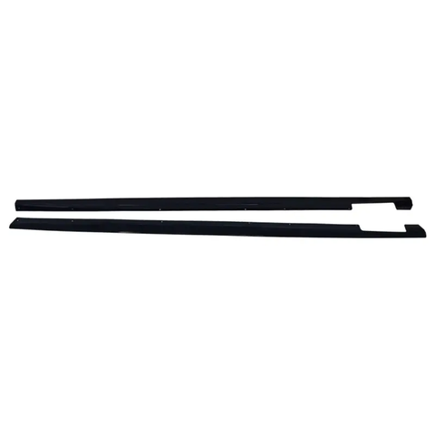 BMW 3 SERIES G20 G21 GLOSS BLACK AC SIDE SKIRT EXTENSIONS (FULL LENGTH)