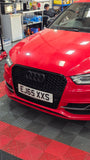 AUDI A3 S3 8V PREFACELIFT HONEYCOMB STYLE GLOSS BLACK FRONT GRILLE