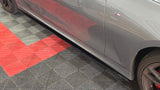 BMW 3 SERIES G20 G21 GLOSS BLACK AC SIDE SKIRT EXTENSIONS (FULL LENGTH)