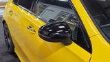MERECEDES A CLASS/CLA W177 V177 W118 C118 GLOSS BLACK MIRROR COVERS