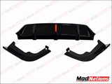 BMW X5 G05 GLOSS BLACK LED DIFFUSER WITH SPATS