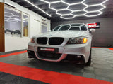 BMW 3 SERIES E90 E91 LCI GLOSS BLACK DUAL SLATS GRILLE