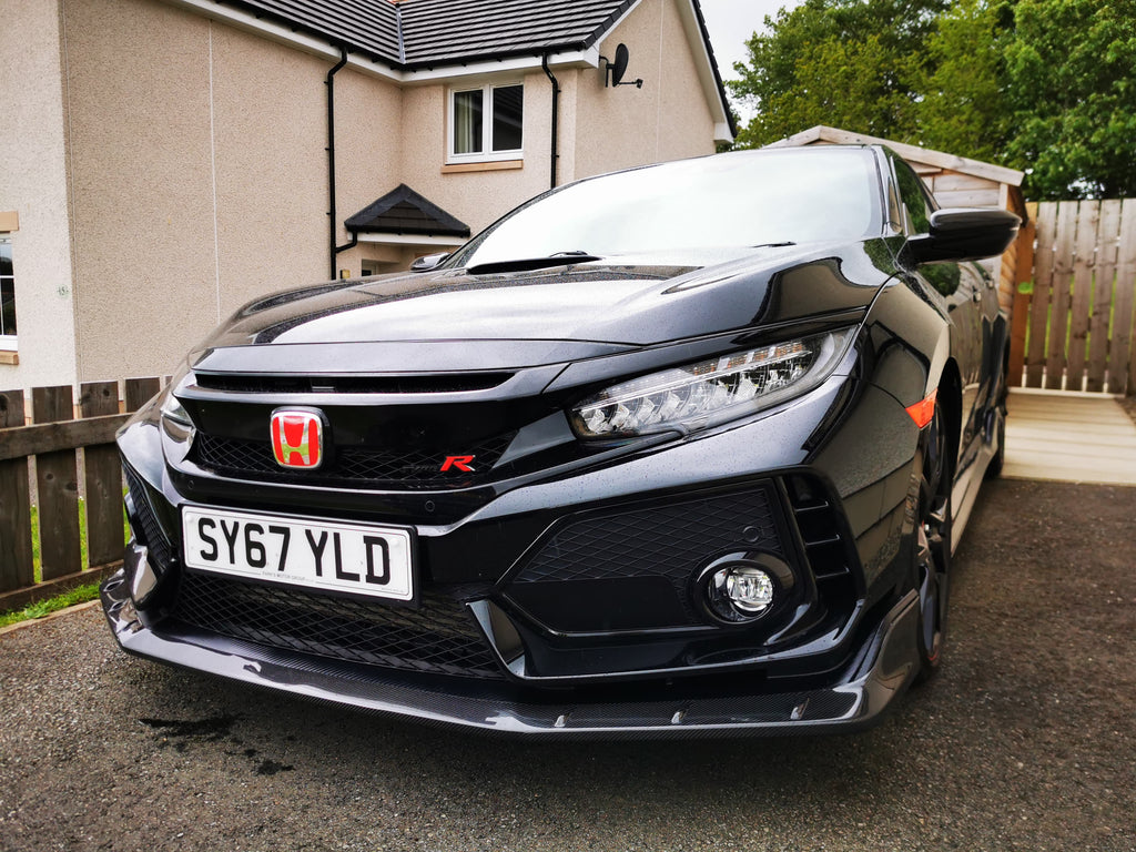 Type R Fk8 Mod HONDA CIVIC TYPE R FK8 MUGEN STYLE CARBON FRONT LIP – ModNations