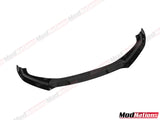 AUDI A4 S4 B9 GLOSS BLACK FRONT LIP