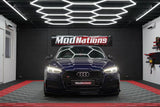 AUDI A5 S5 S LINE B9 GLOSS BLACK FRONT LIP