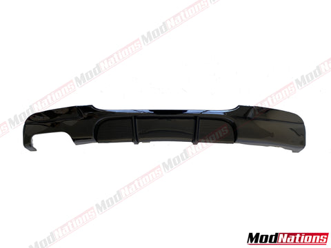 BMW 3 SERIES E90 E91 M PERFORMANCE GLOSS BLACK DIFFUSER (B)