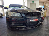 BMW 3 SERIES E90 E91 PRE LCI GLOSS BLACK FRONT LIP