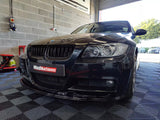 BMW 3 SERIES E90 E91 PRE LCI GLOSS BLACK FRONT LIP