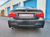 BMW 3 SERIES E90 E91 M PERFORMANCE GLOSS BLACK DIFFUSER (B)