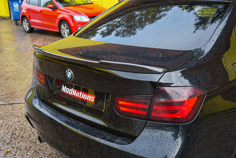 BMW 3 SERIES E90 PERFORMANCE STYLE CARBON FIBRE SPOILER – ModNations