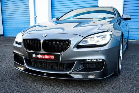 BMW 6 SERIES F06 F12 F13 PERFORMANCE STYLE FRONT LIP & SPLITTER – ModNations