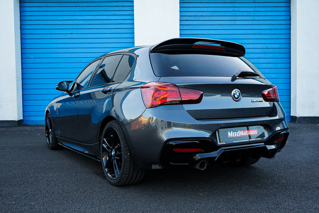 BMW 1 SERIES F20 F21 MODNATIONS GLOSS BLACK SPOILER ModNations