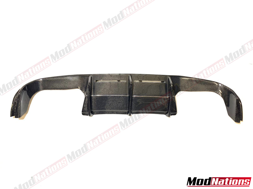 BMW M2 F87 MTC STYLE CARBON FIBRE DIFFUSER (3 PIECE) – ModNations