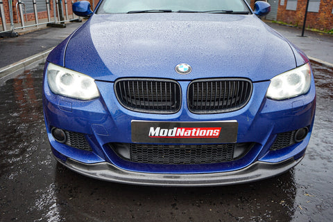 BMW 1 Series F20 F21 Single Slat Grill: Gloss Black